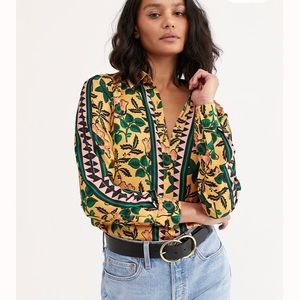 Scotch & Soda x Free People Silk Blouse